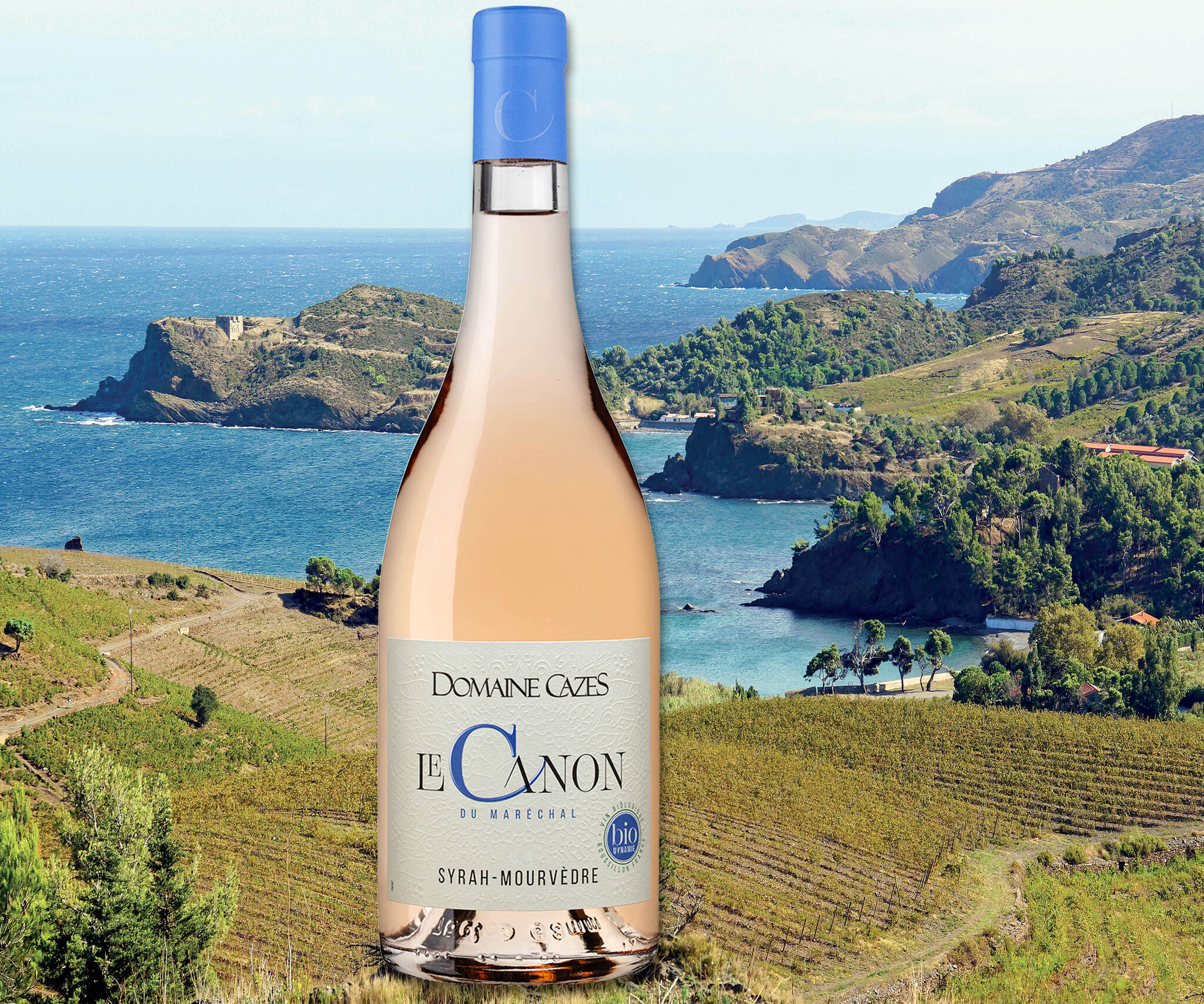 domaine cazes canon rosé ambiance