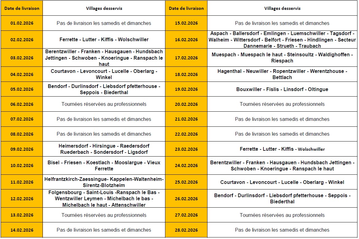 Tournée Litzler Février 2026