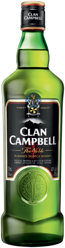 WHISKY CLAN CAMPBELL 200/40